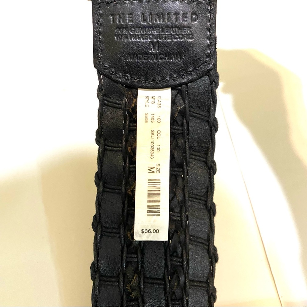 The Limited Black Textured Belt - Picture 7 of 9